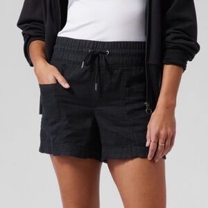 Athleta Cabo Linen Shorts 4” Size 8